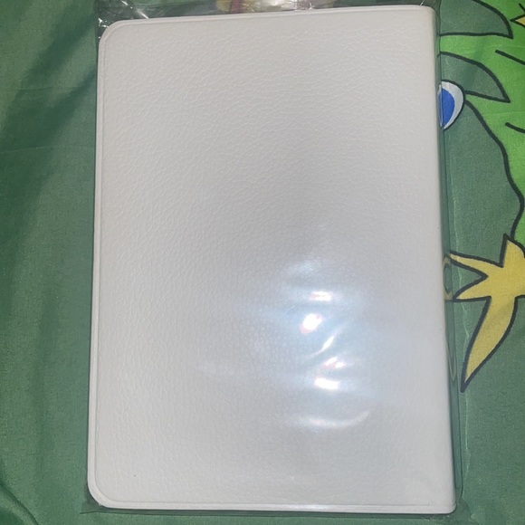 LaPerla gold embossed white leather journal - Picture 2 of 5